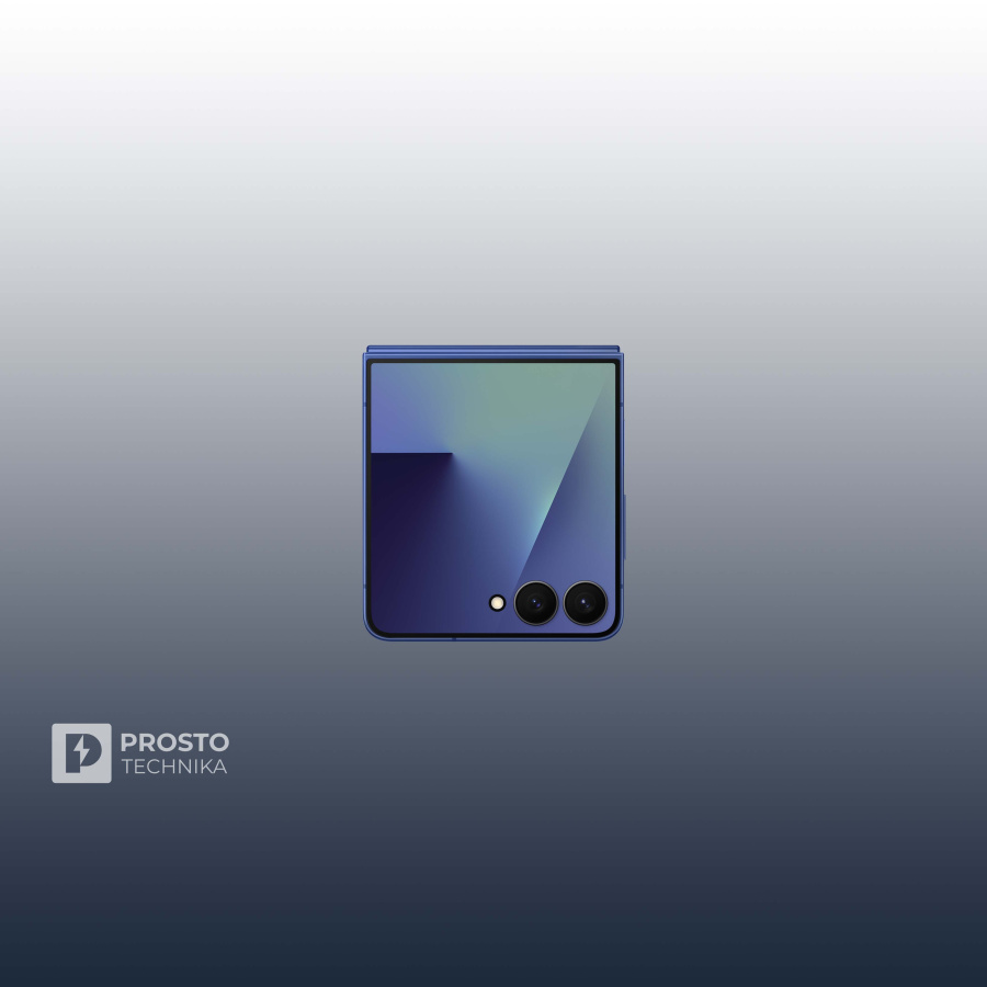 Смартфон Samsung Galaxy Z Flip 7 12 ГБ, 256 ГБ Blue Shadow